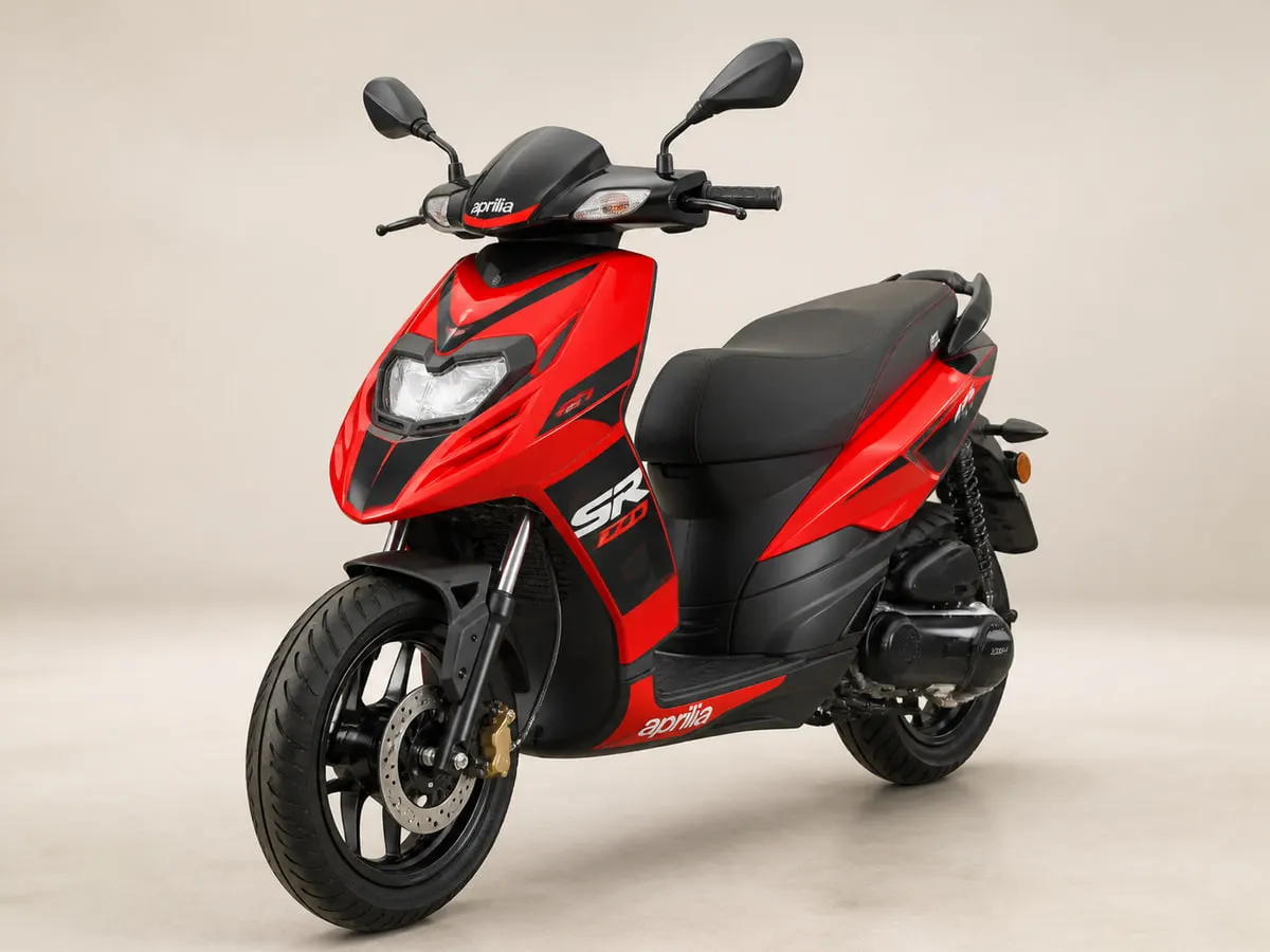 Aprilia SR 160 — Front three-quarter