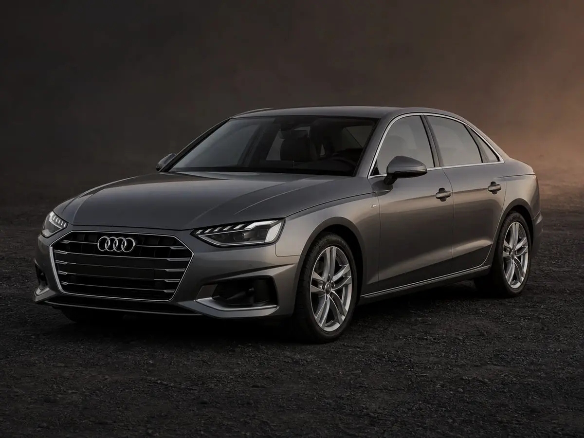 Audi A4 — Studio (dark)