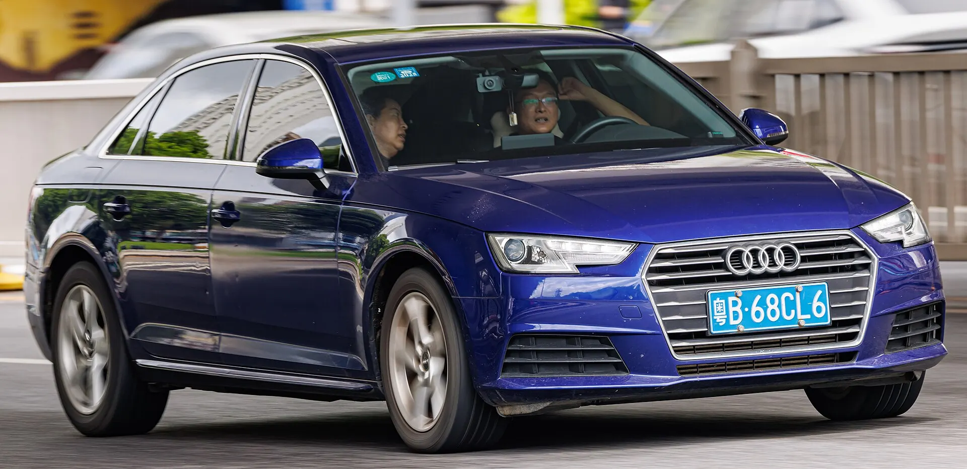 Audi A4 — On the road