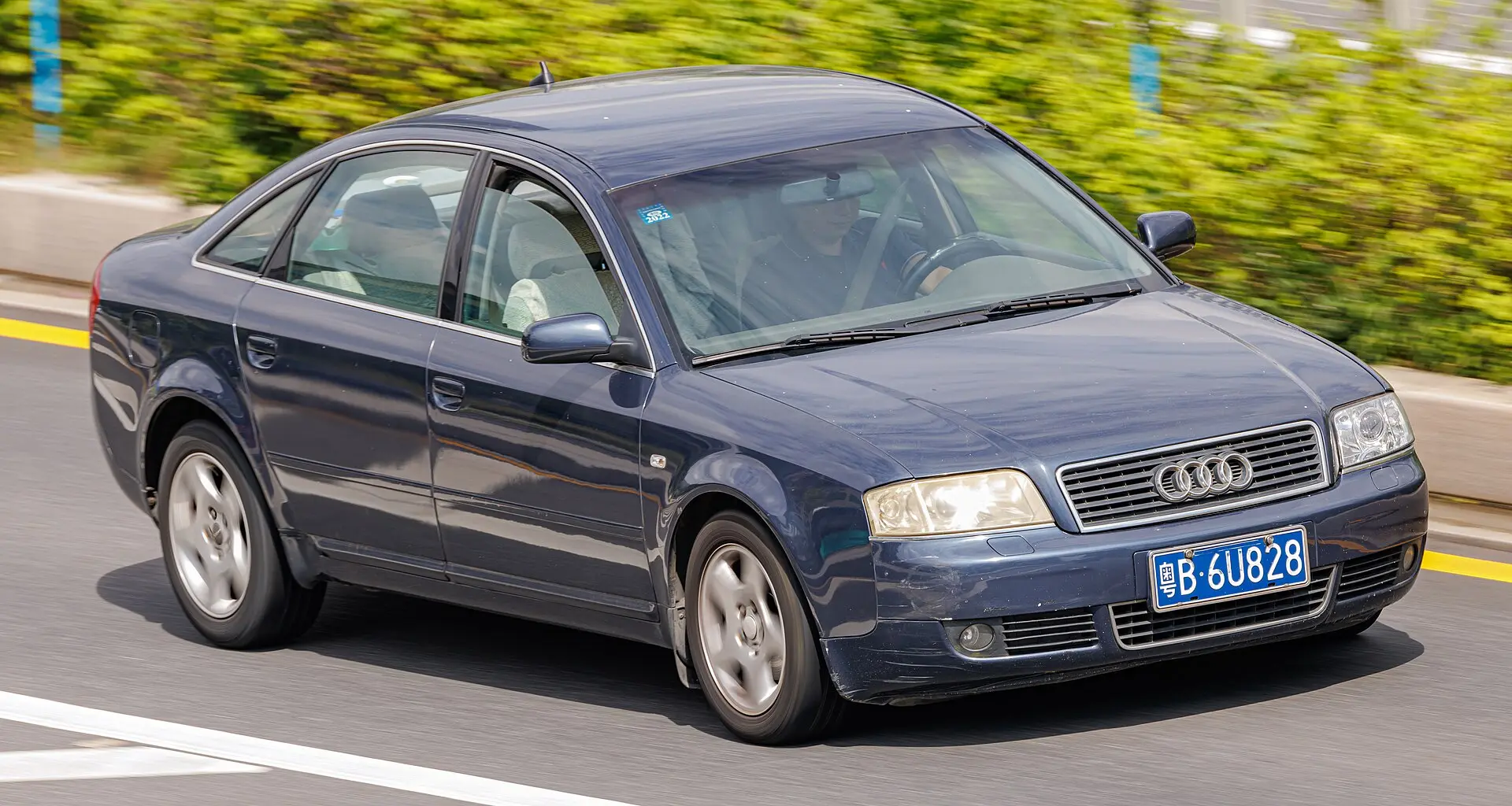 Audi A6 — On the road