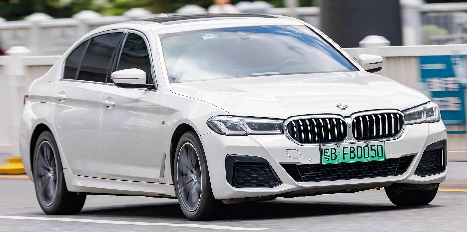 BMW 5 Series — On the road