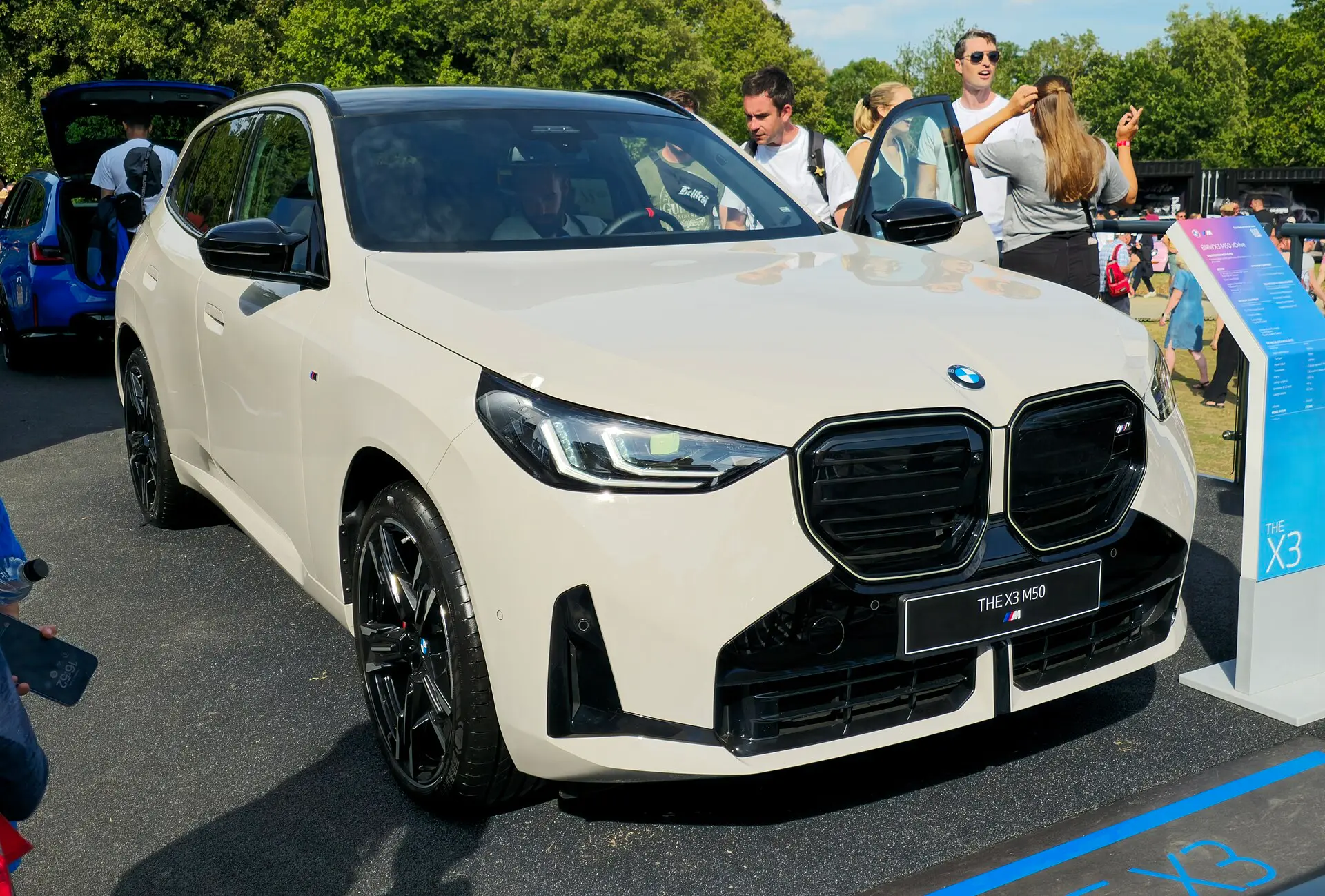 BMW X3 — On the road