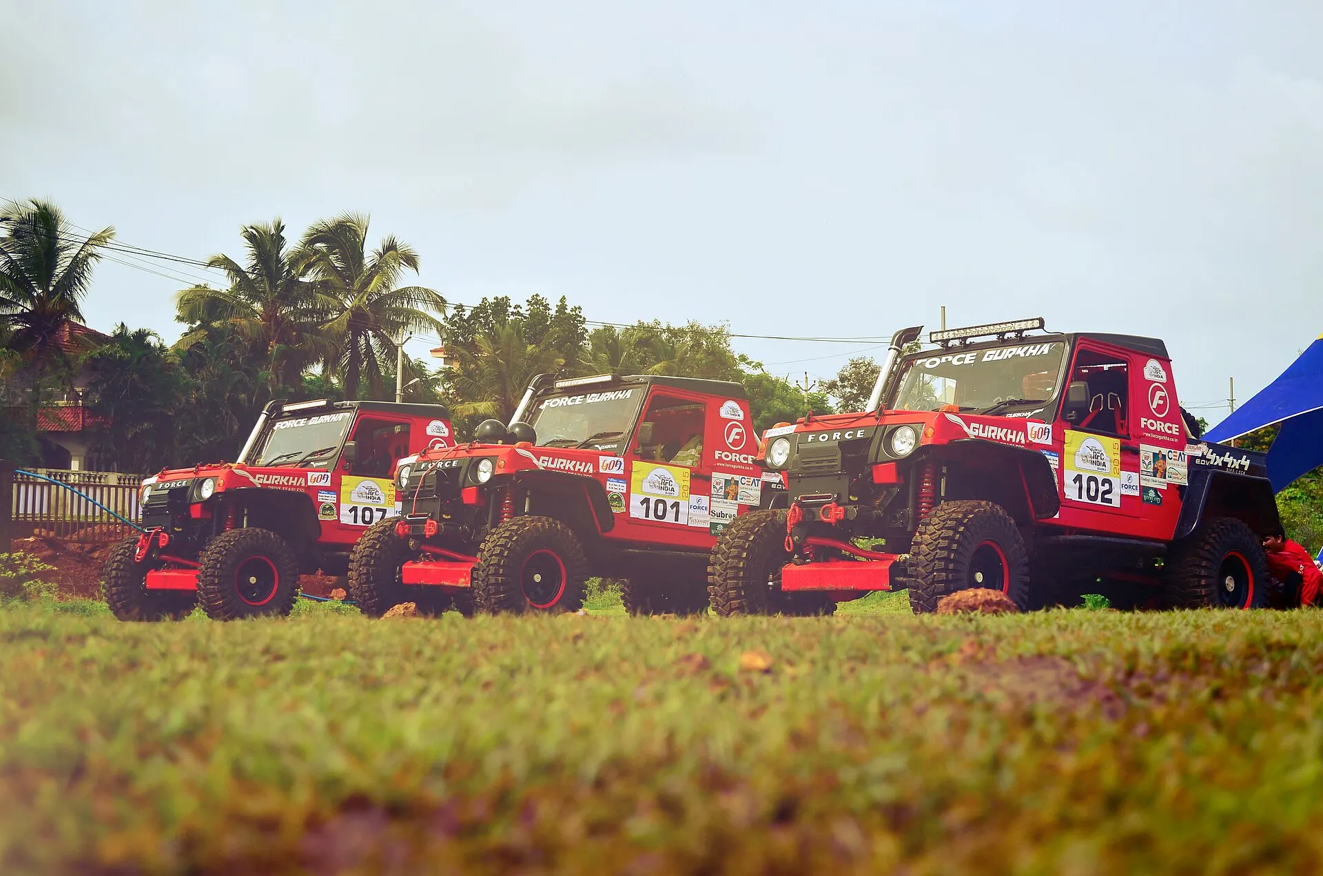 Force Gurkha — On the road