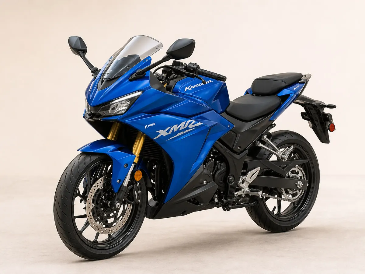 Hero Karizma XMR — Front three-quarter