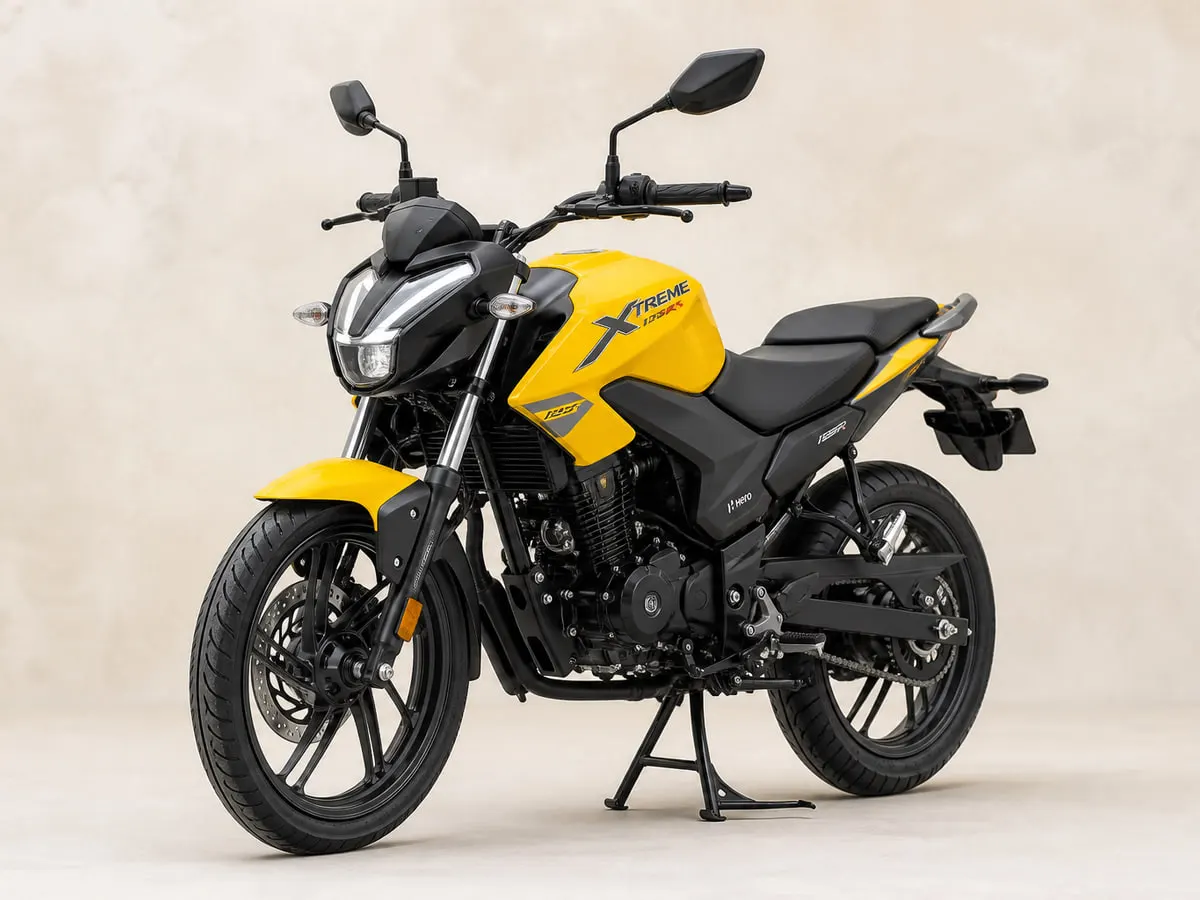 Hero Xtreme 125R — Front three-quarter