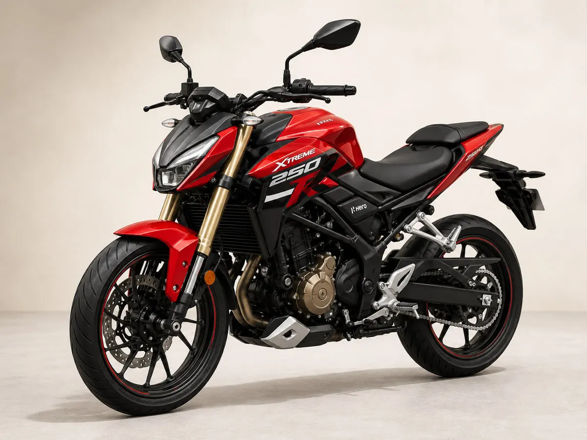 Hero Xtreme 250R — Front three-quarter