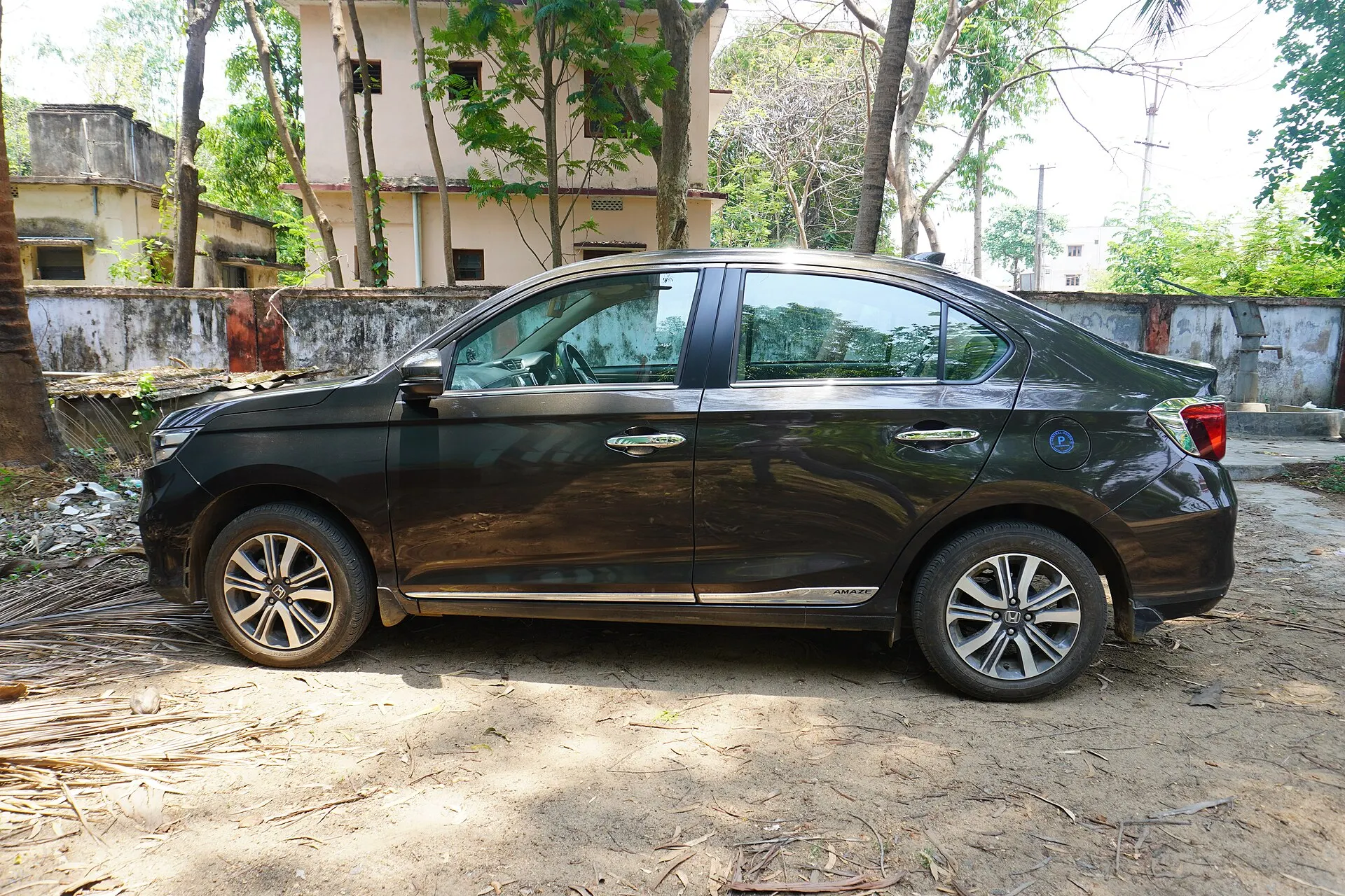 Honda Amaze — On the road