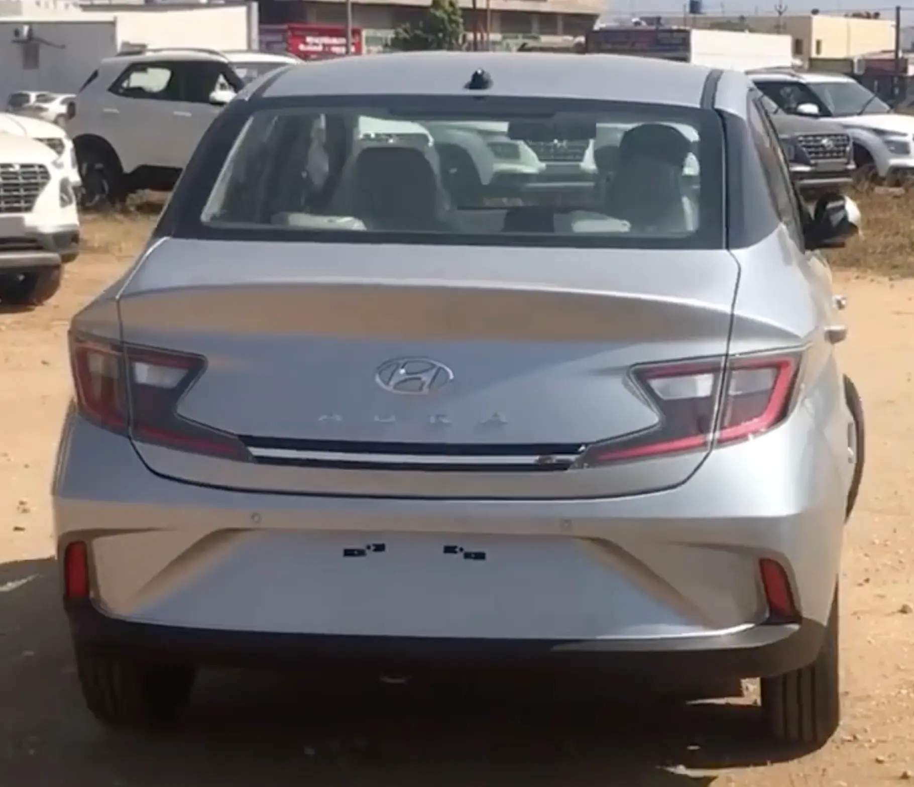 Hyundai Aura — On the road