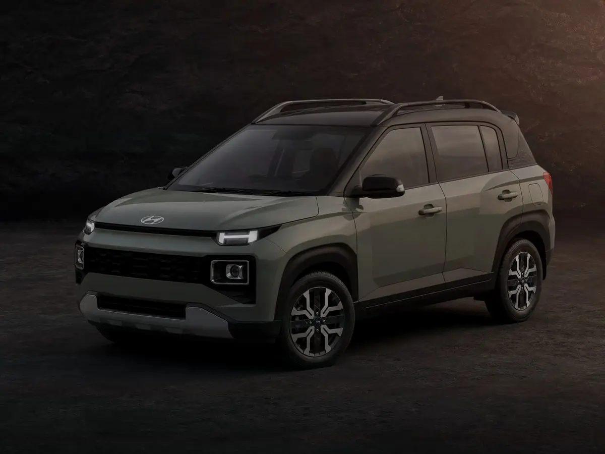 Hyundai Exter — Studio (dark)