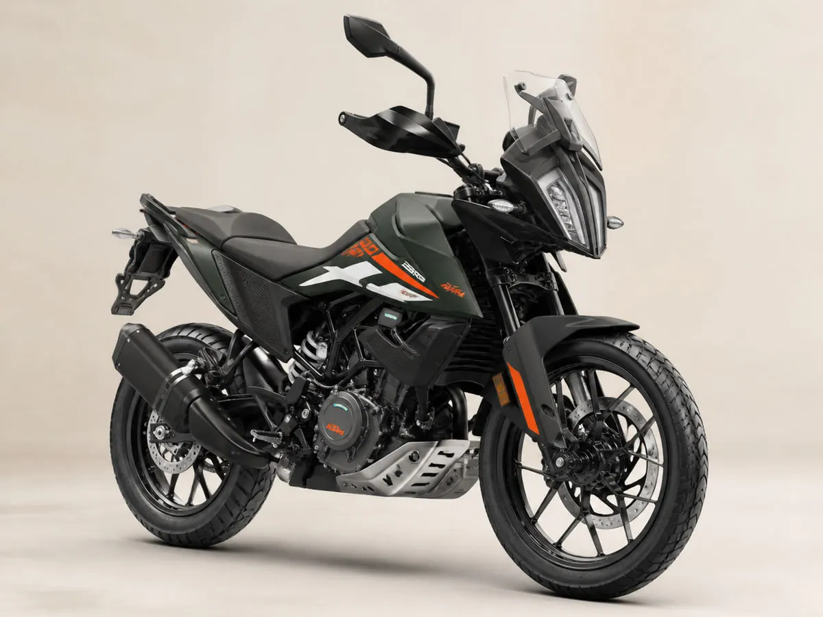 KTM 390 Adventure — Front three-quarter