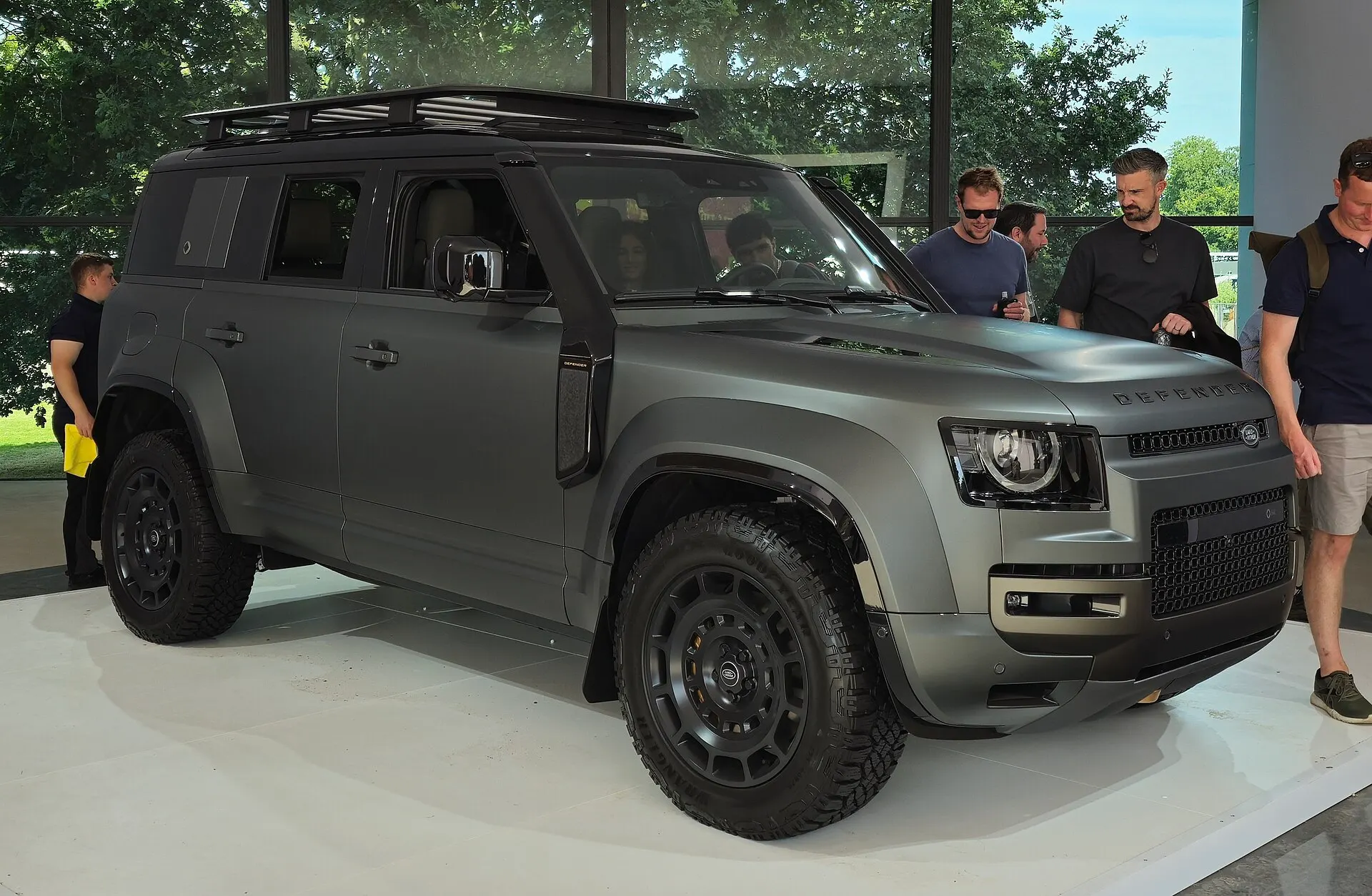 Land Rover Defender — On the road