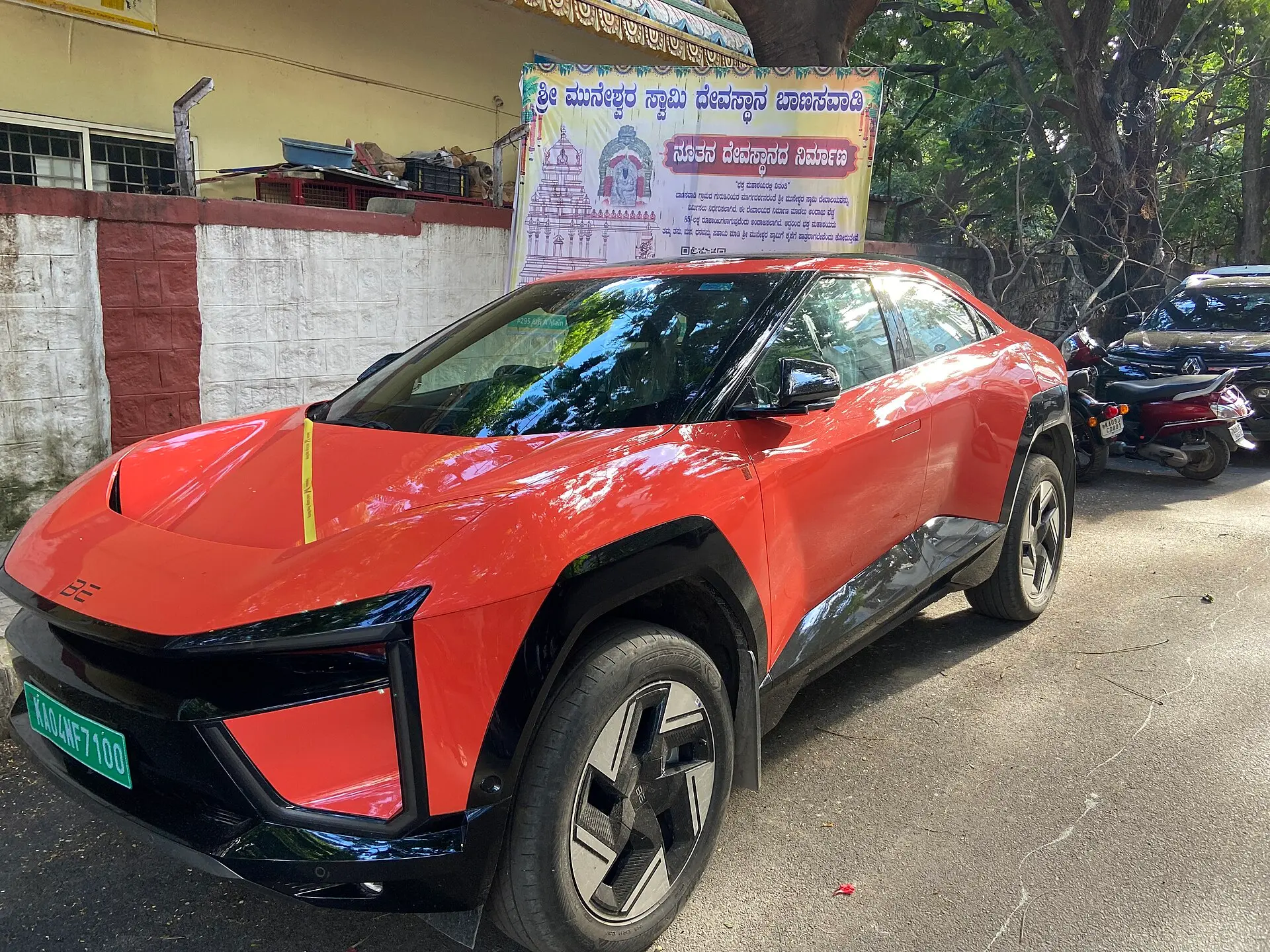 Mahindra BE 6 — On the road