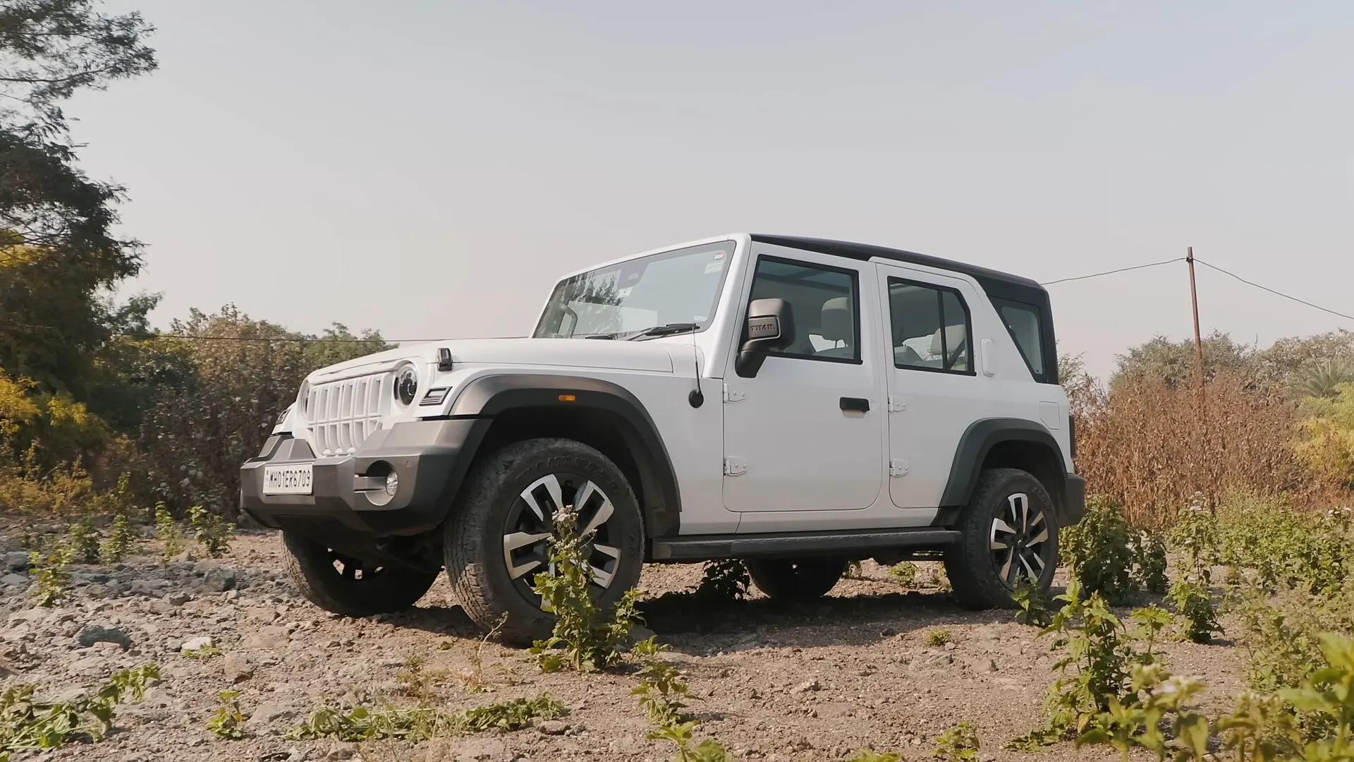 Mahindra Thar Roxx — On the road
