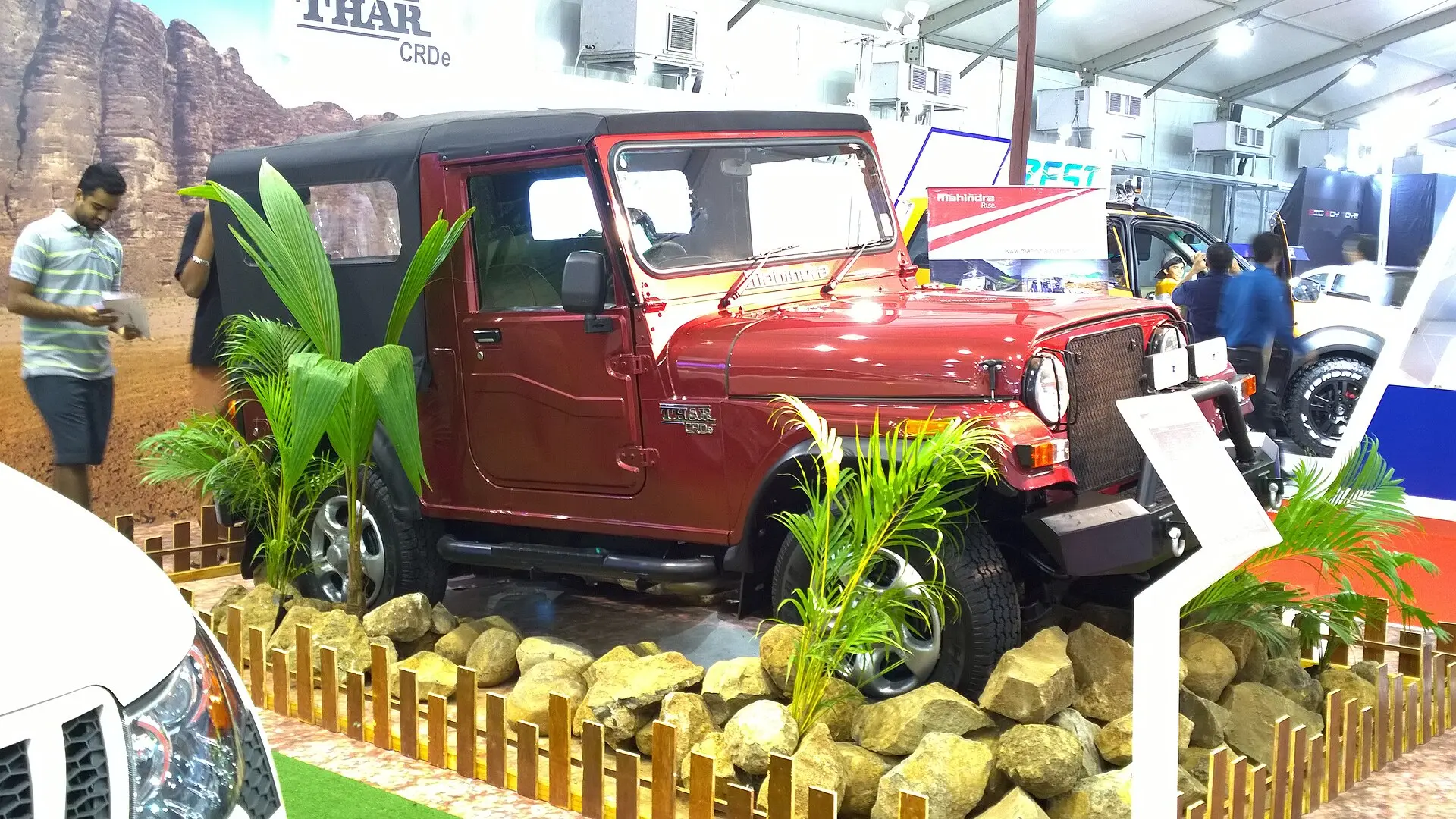 Mahindra Thar — On the road