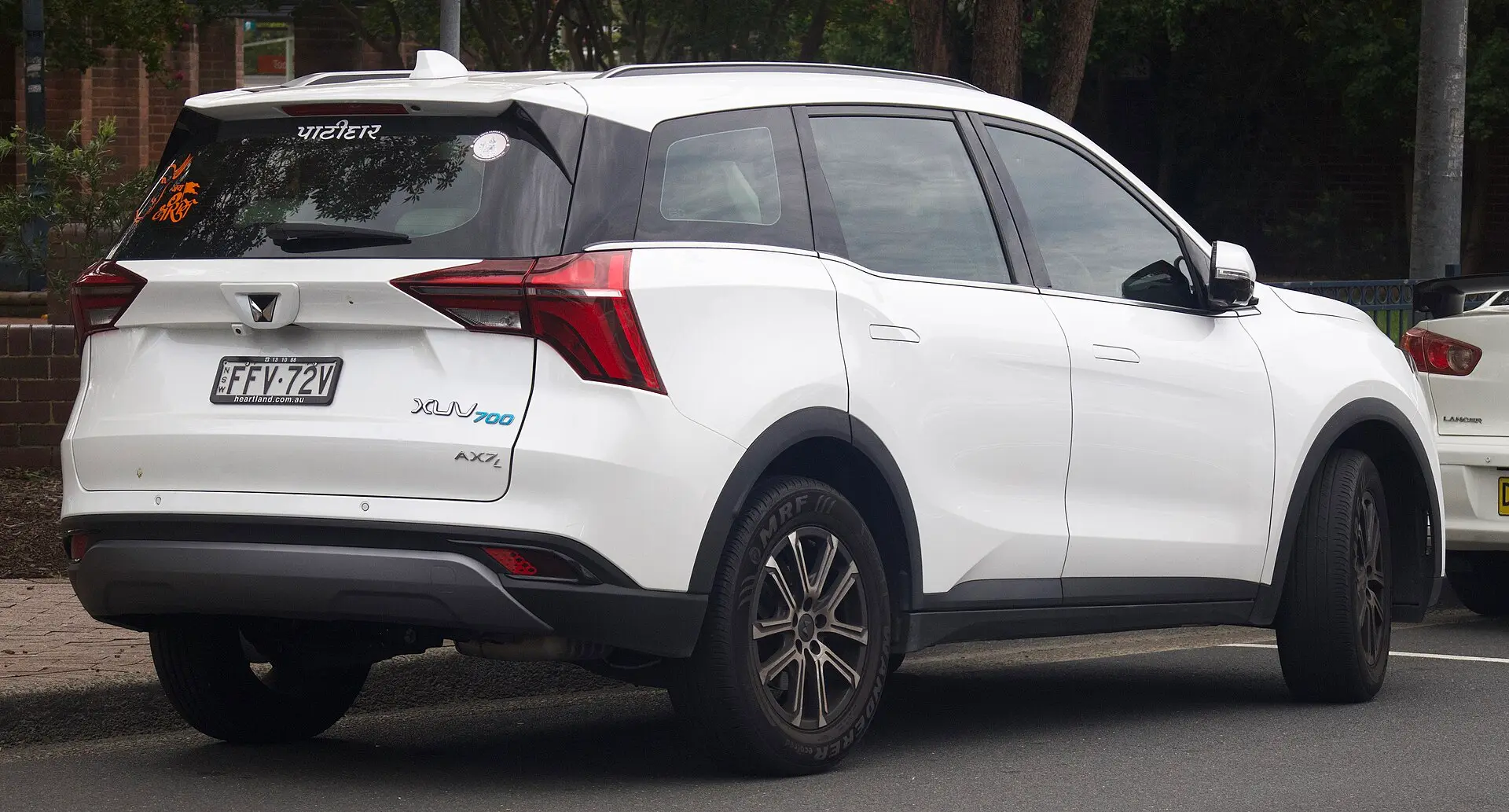 Mahindra XUV700 — On the road