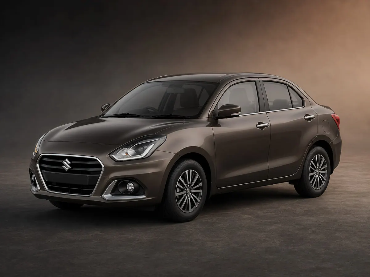 Maruti Suzuki Dzire — Studio (dark)