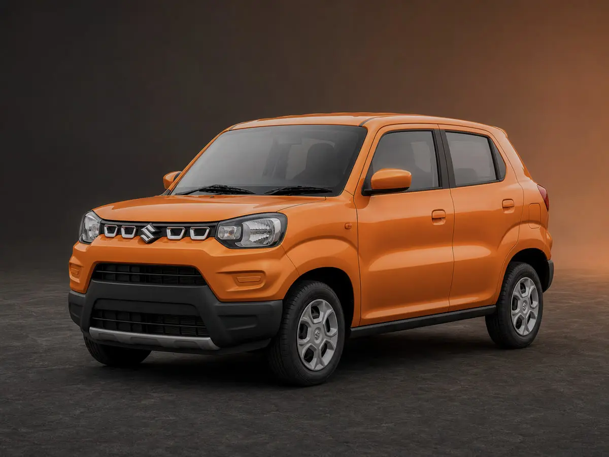 Maruti Suzuki S-Presso — Studio (dark)