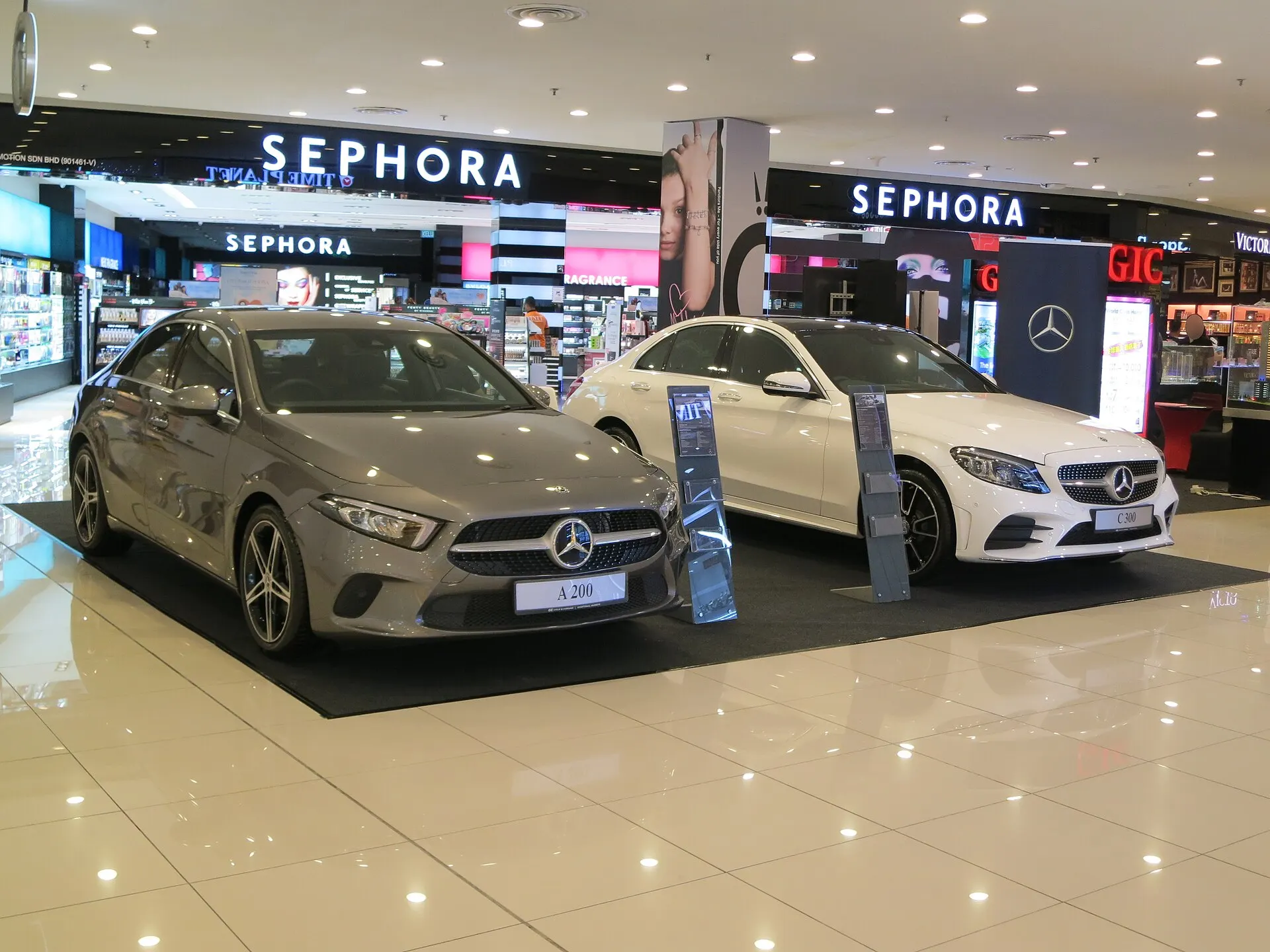 Mercedes-Benz A-Class Limousine — On the road