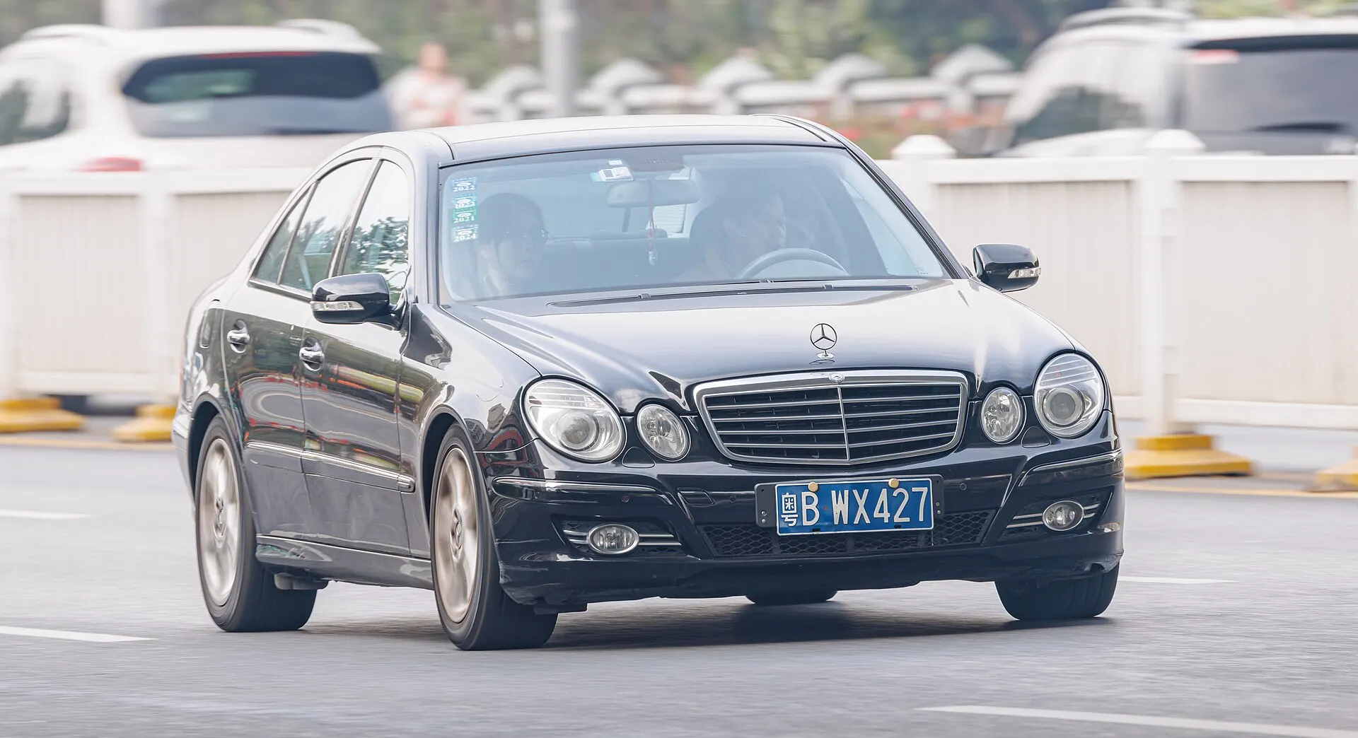 Mercedes-Benz E-Class — On the road