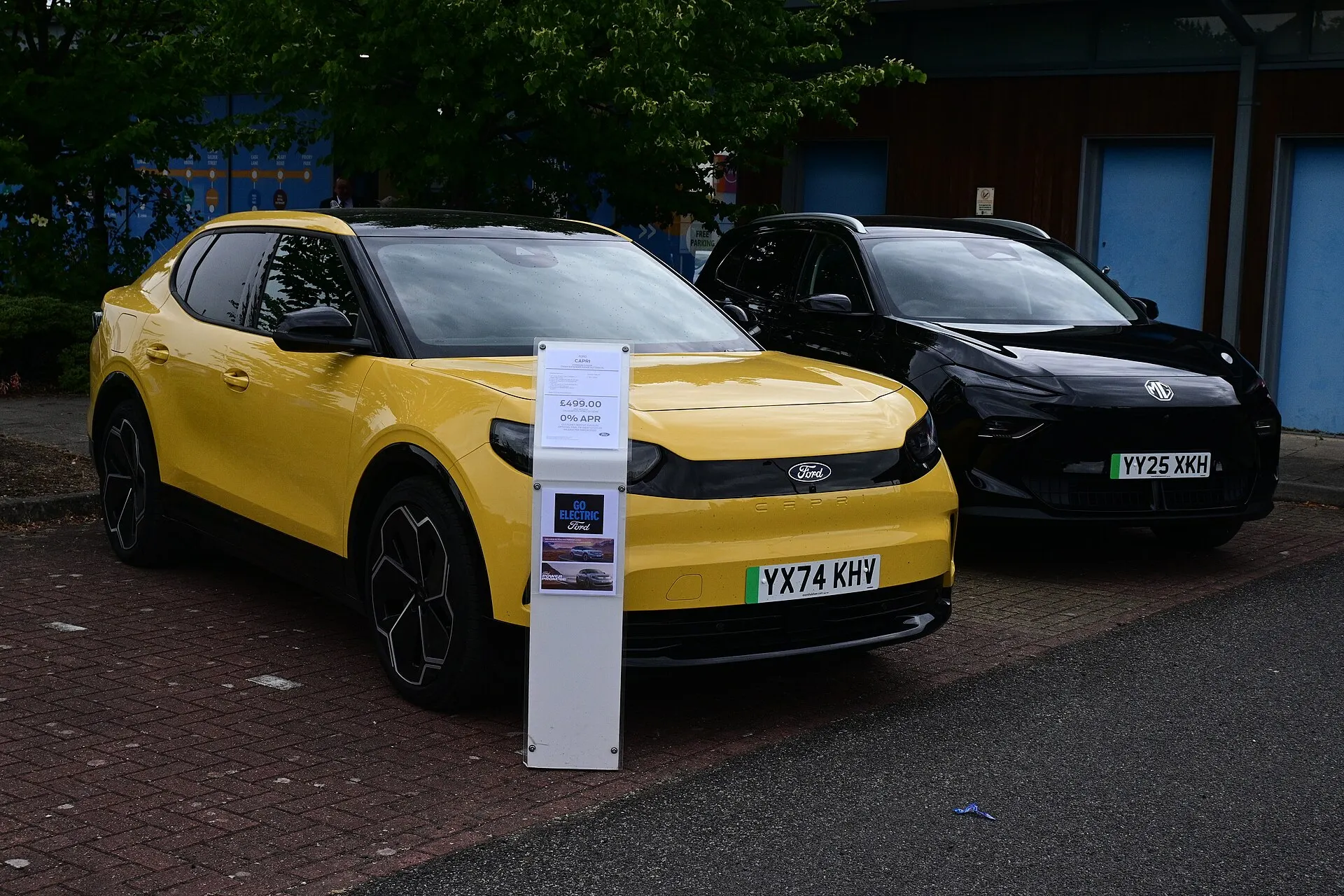 MG ZS EV — On the road