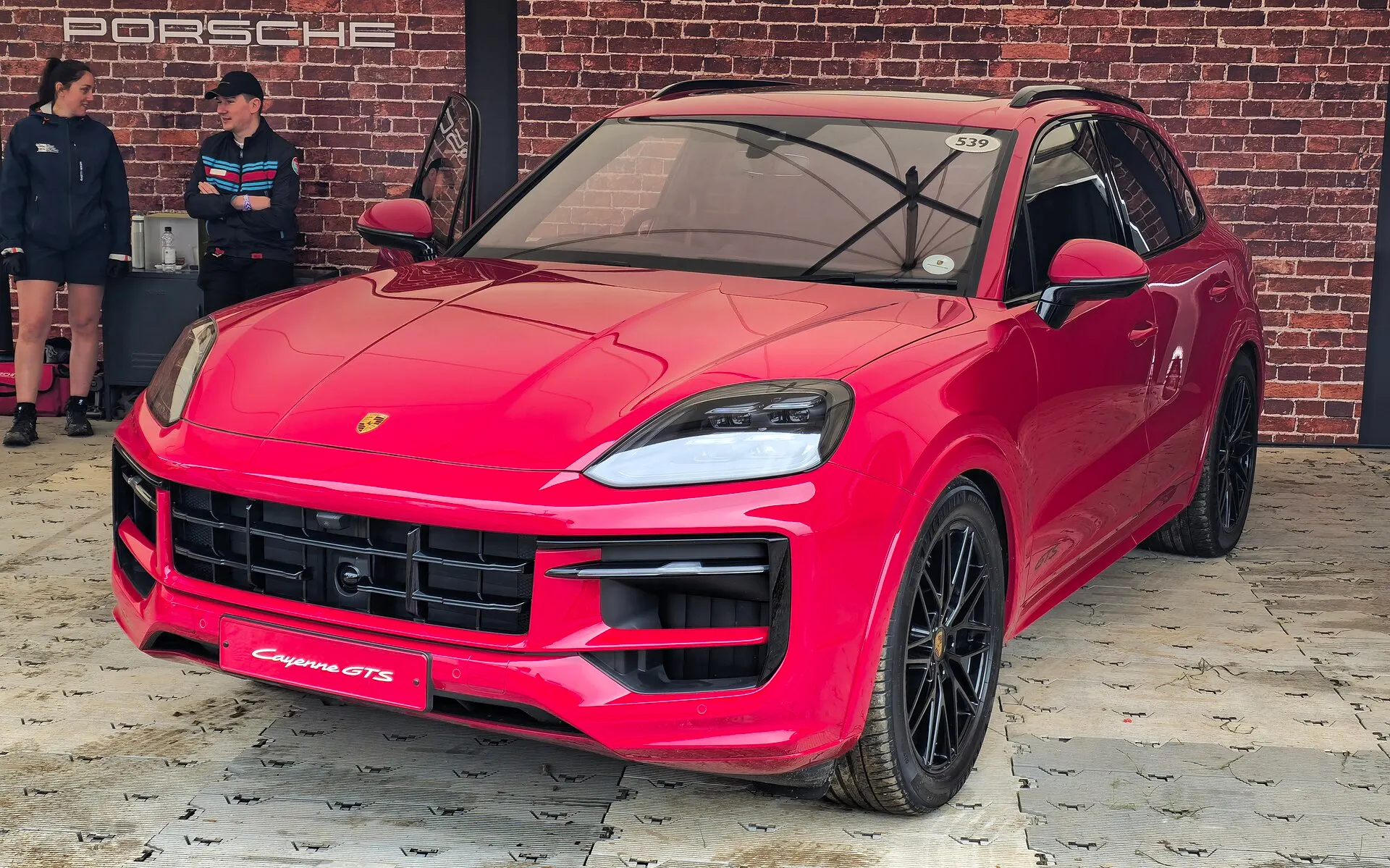Porsche Cayenne — On the road