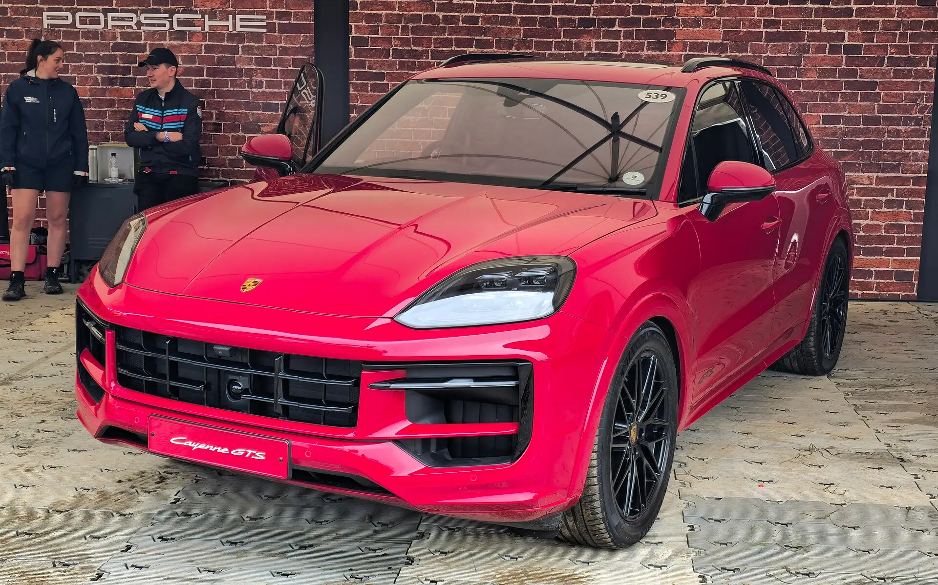 Porsche Cayenne — On the road