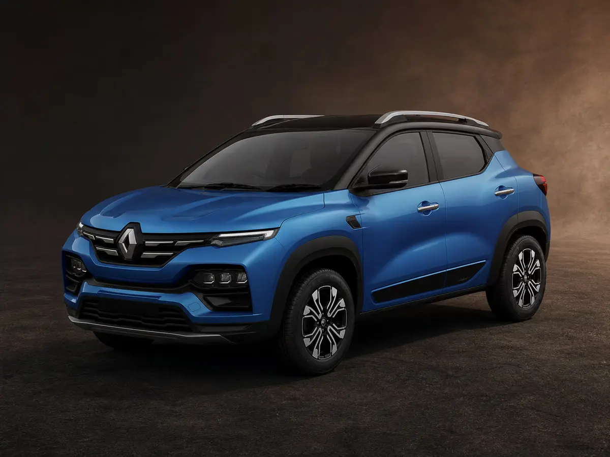 Renault Kiger — Studio (dark)
