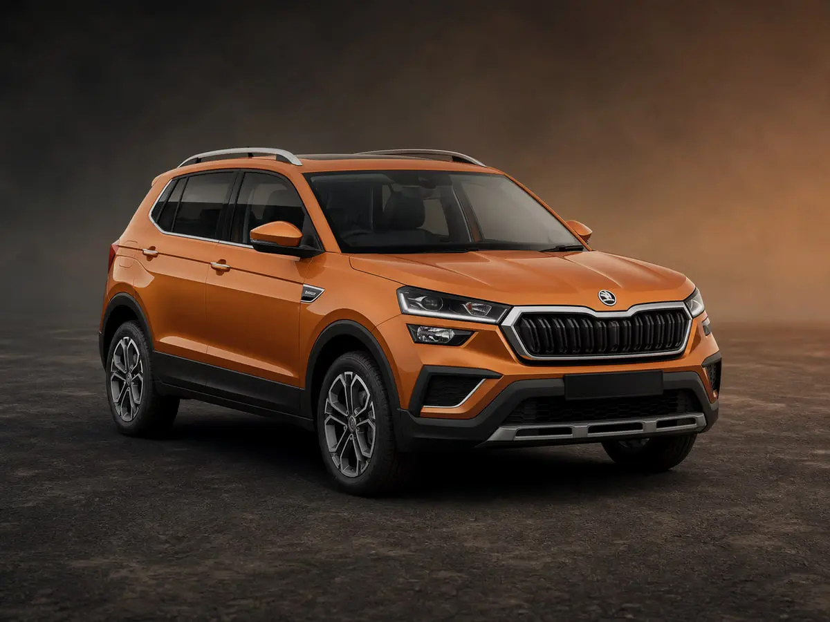 Skoda Kushaq — Studio (dark)