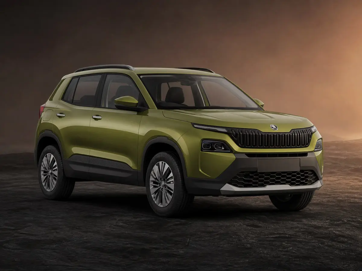 Skoda Kylaq — Studio (dark)