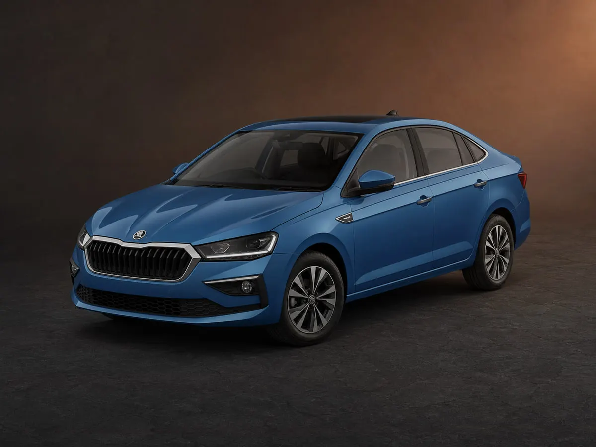 Skoda Slavia — Studio (dark)