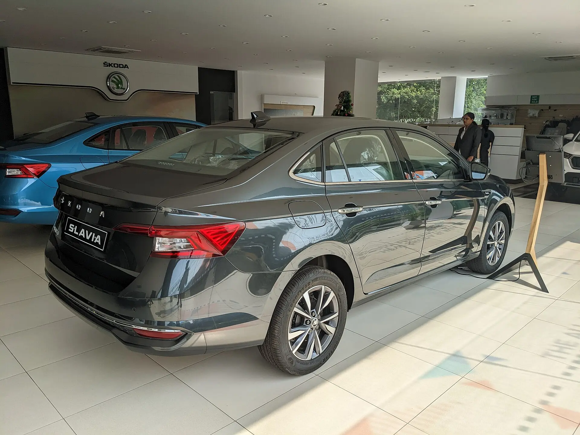 Skoda Slavia — On the road