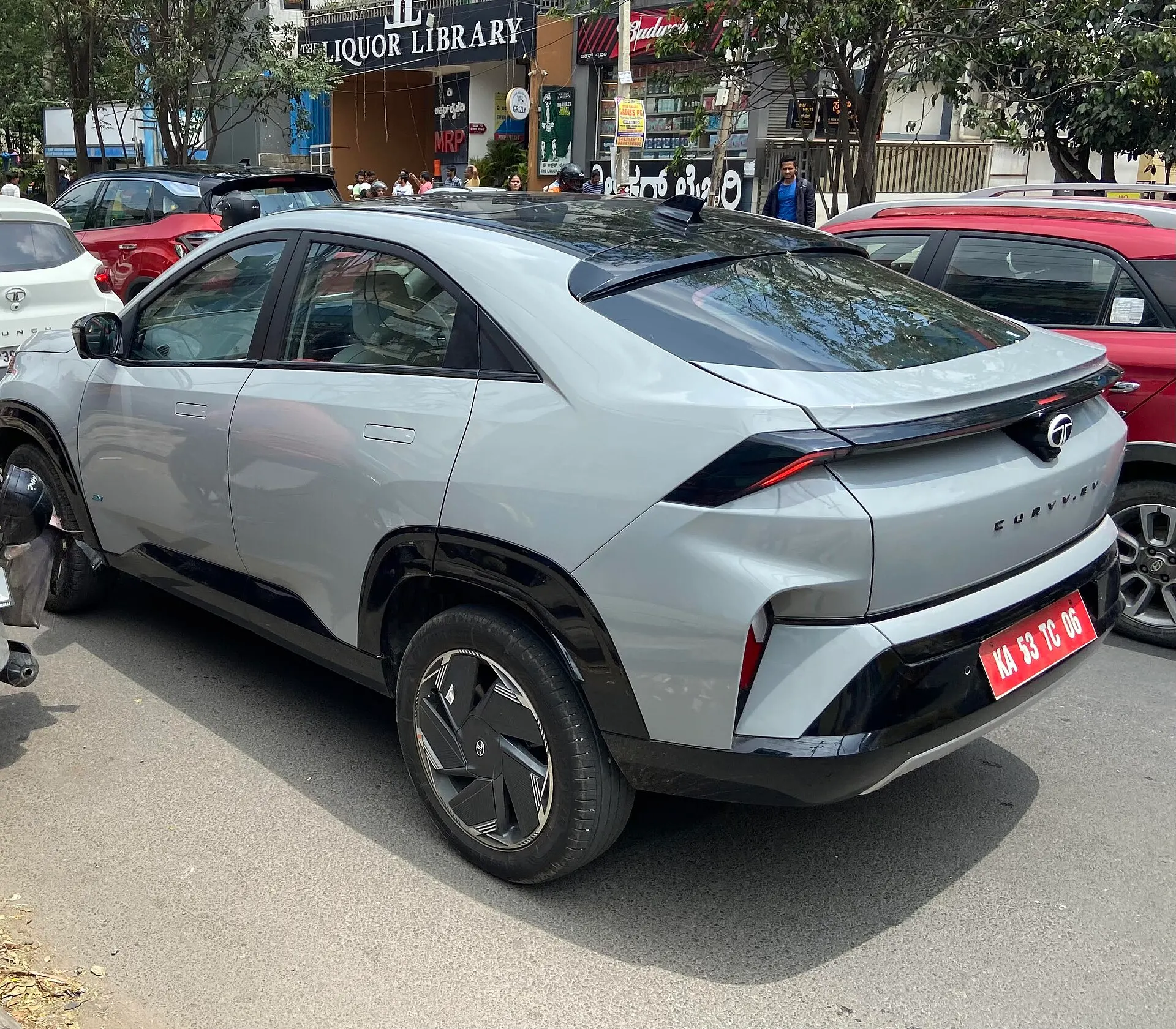 Tata Curvv — On the road