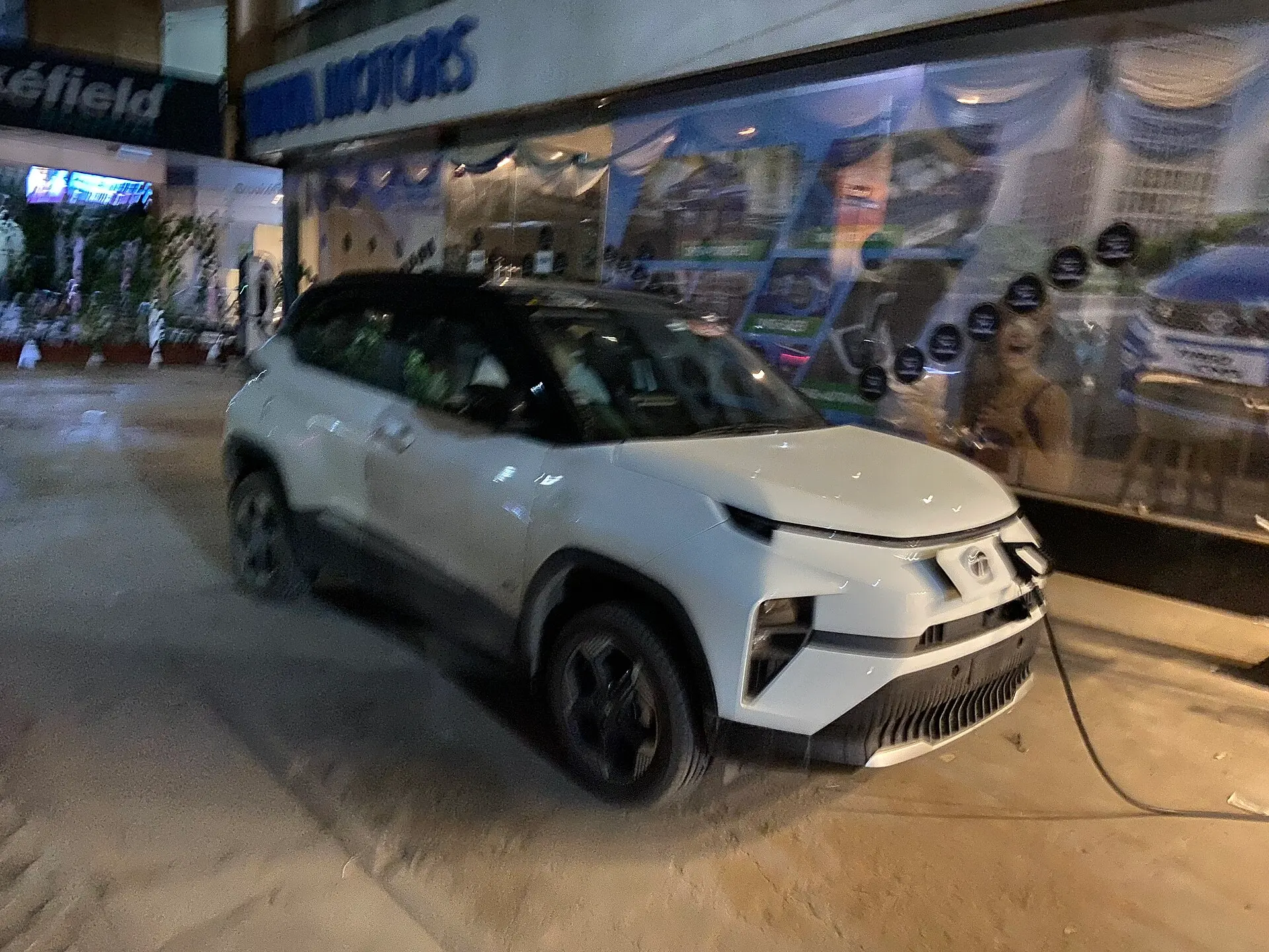 Tata Punch EV — On the road