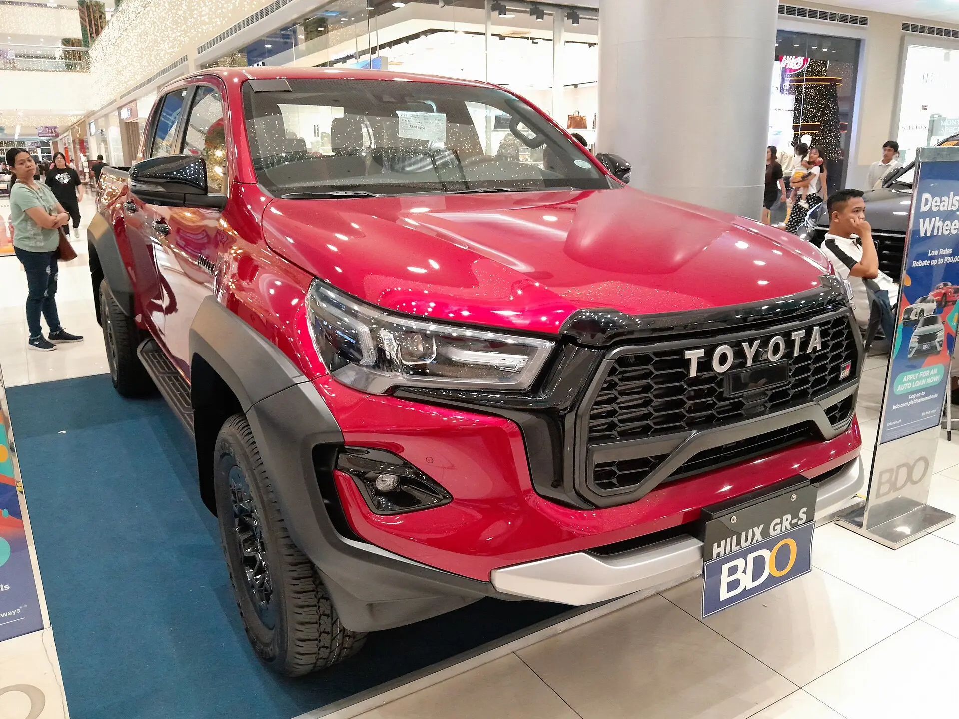 Toyota Hilux — On the road
