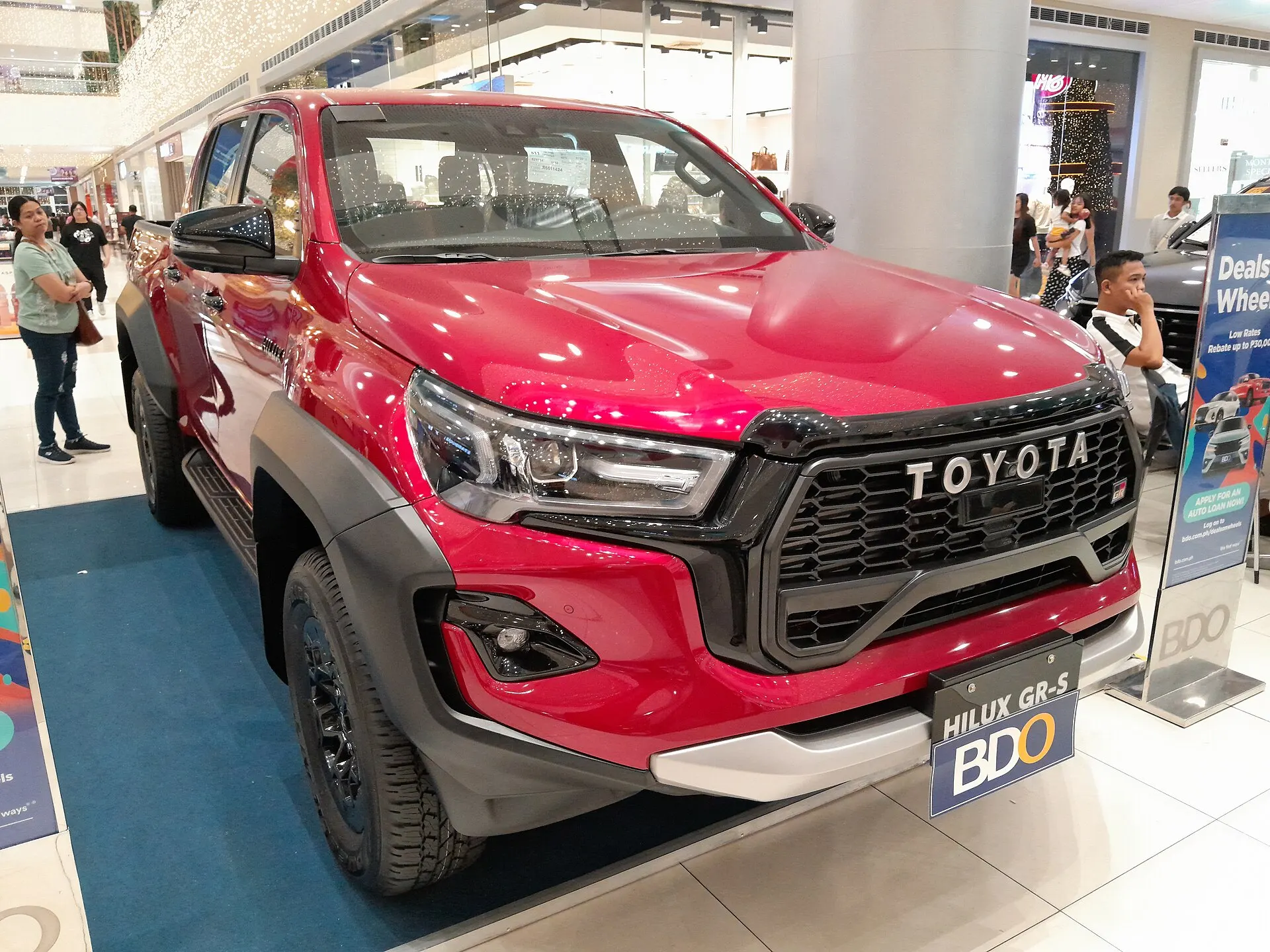 Toyota Hilux — On the road