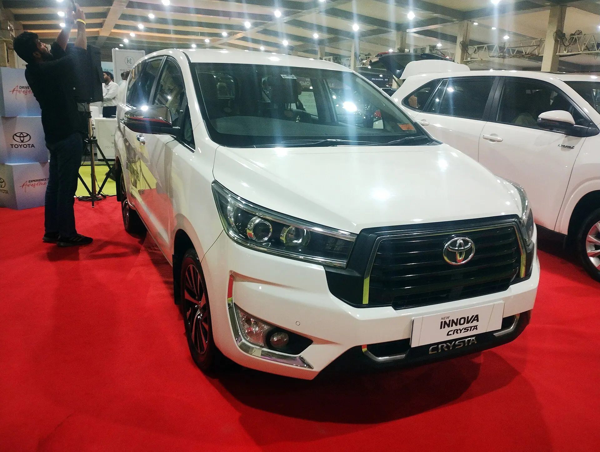 Toyota Innova Crysta — On the road