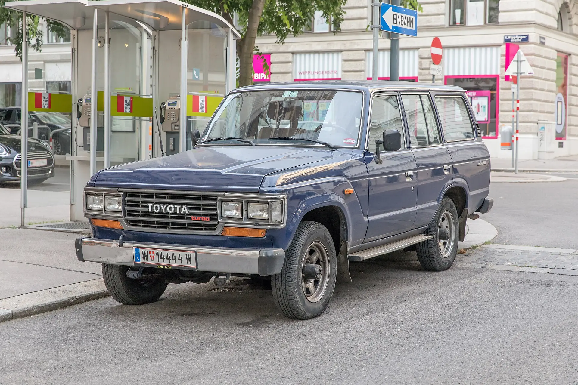 Toyota Land Cruiser — On the road