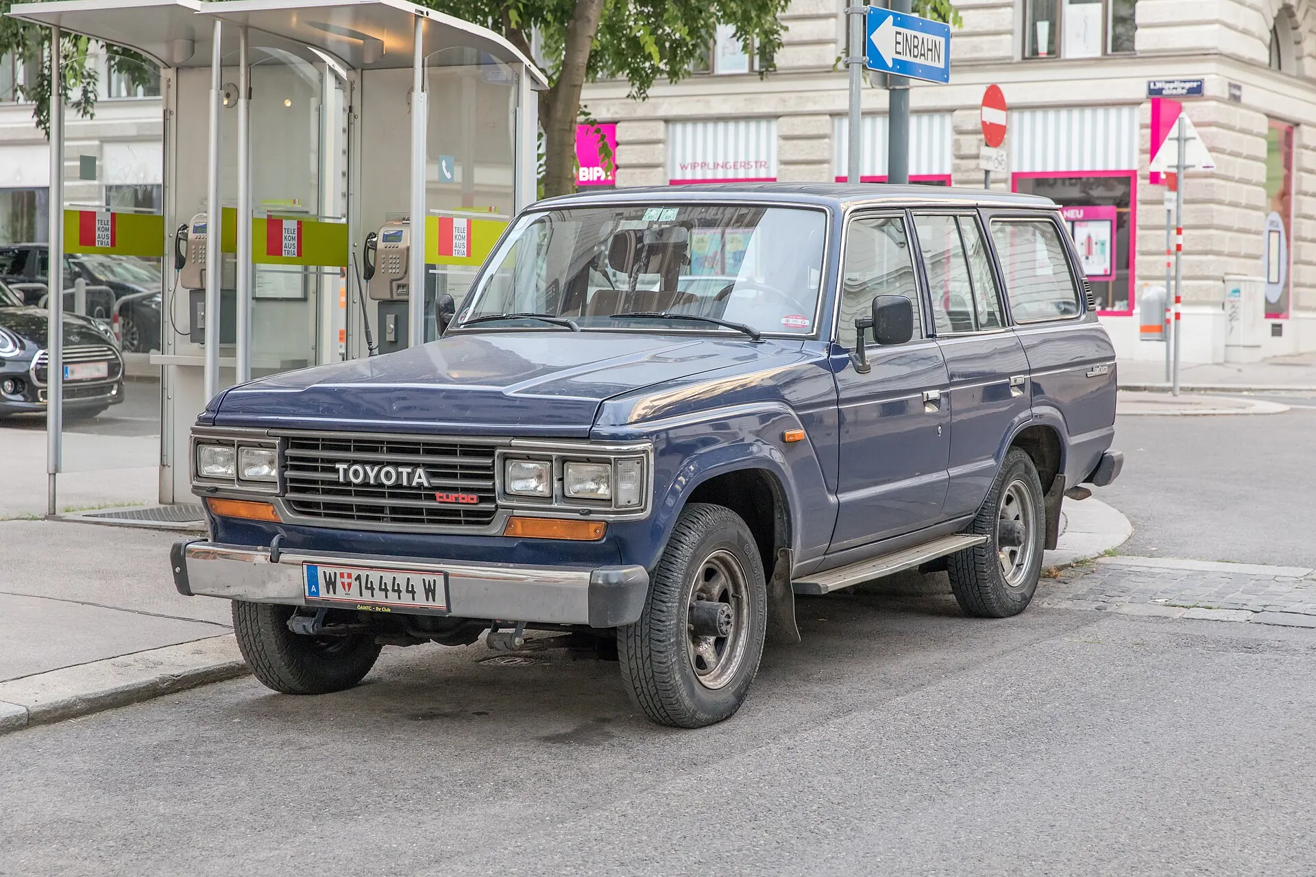 Toyota Land Cruiser — On the road