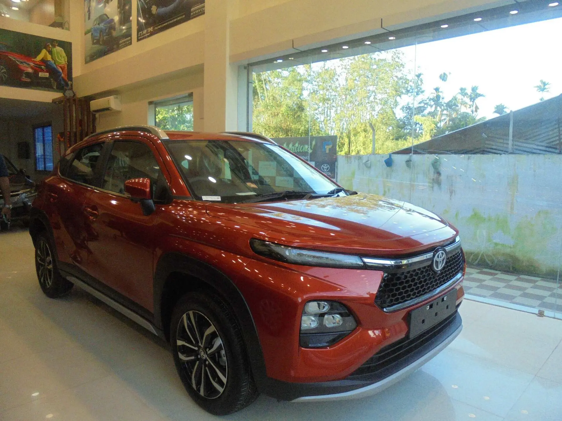 Toyota Taisor — On the road