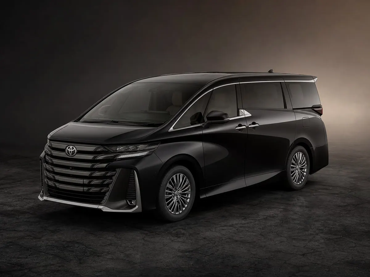 Toyota Vellfire — Studio (dark)