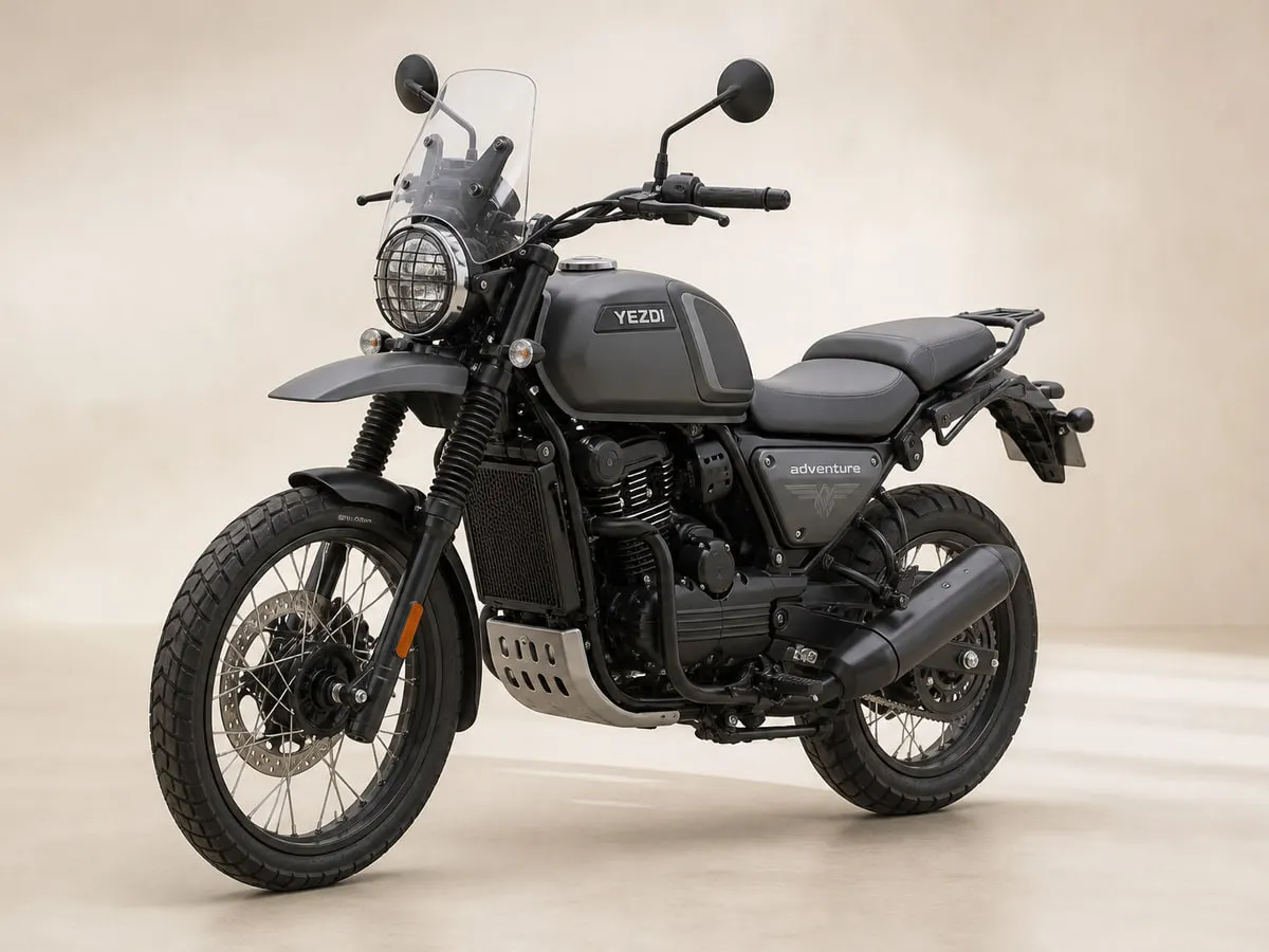 Yezdi Adventure — Front three-quarter